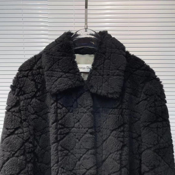Veste Cd en daim suede noir