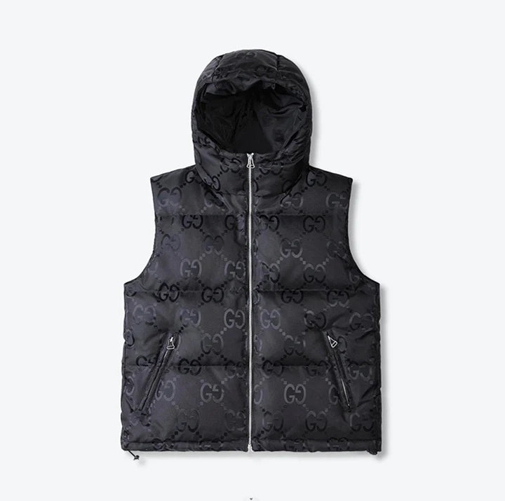 Veste GG jumbo sans manche black