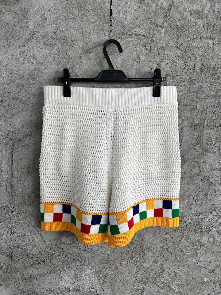Shorts casa à motif Wavy Gradient