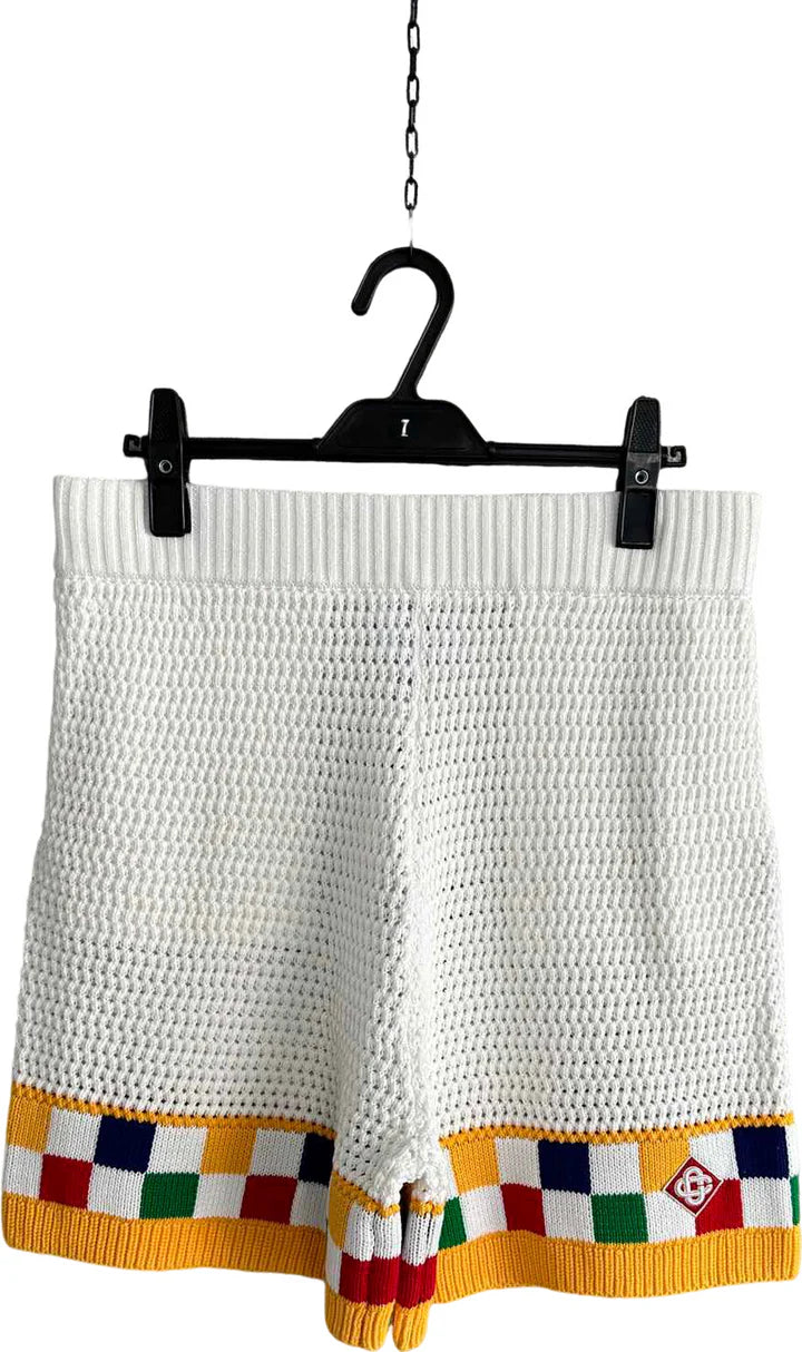 Shorts casa à motif Wavy Gradient