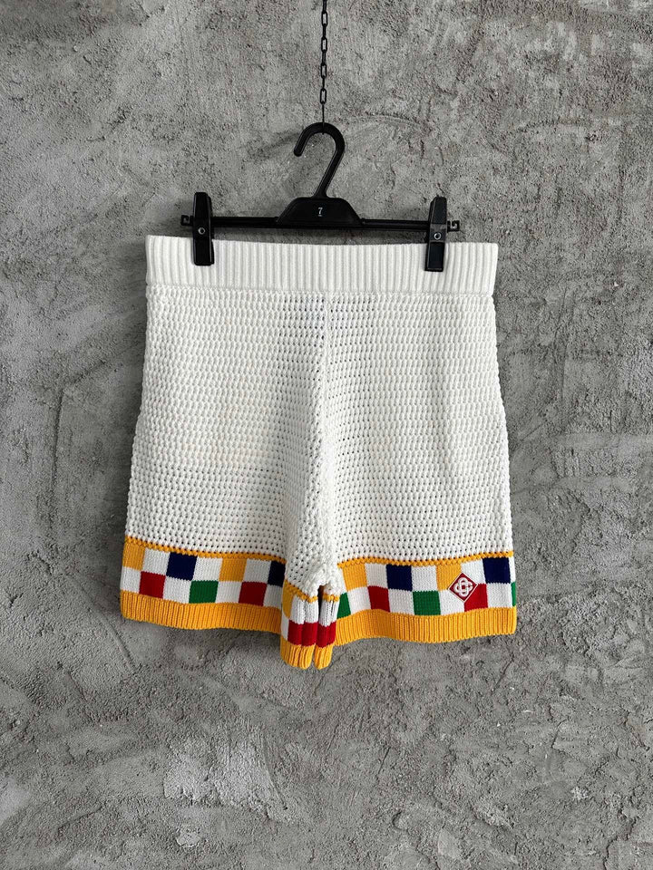 Shorts casa à motif Wavy Gradient