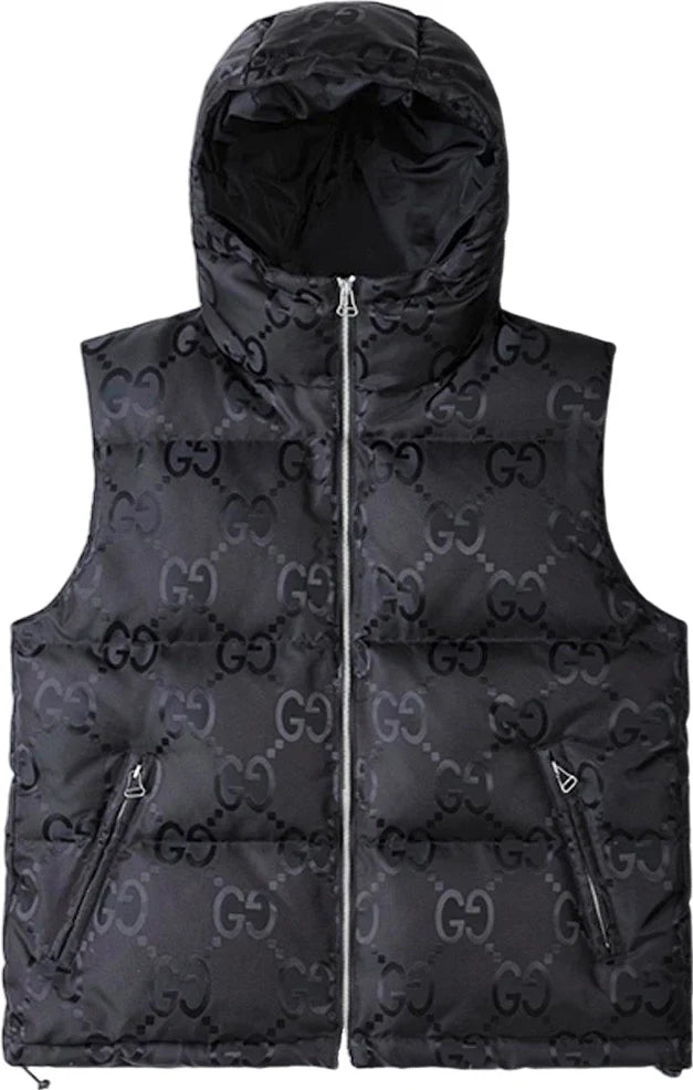 Veste GG jumbo sans manche black